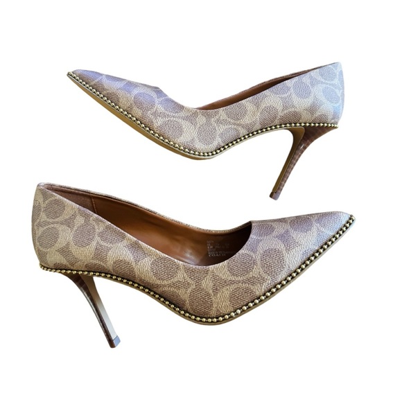 Coach Samantha Signature Coated Canvas Dress
Pumps NEW - Picture 7 of 8